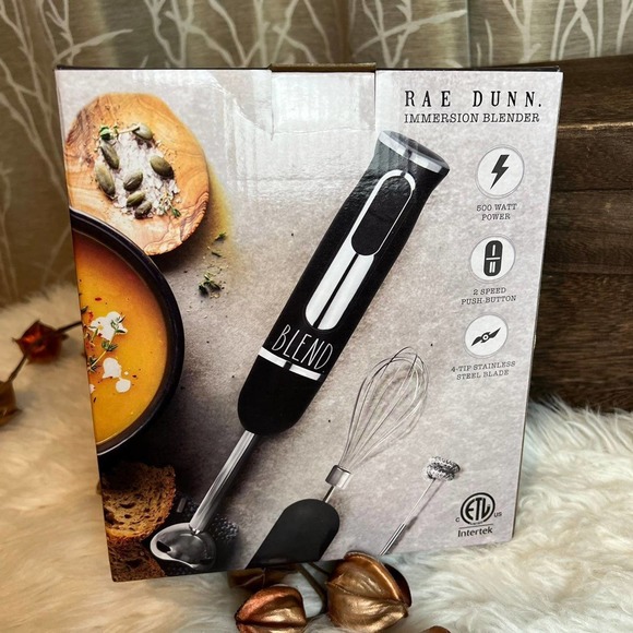 RAE DUNN BLEND WHISK FROTH NEW KITCHEN HOME TOOL RD HTF - Picture 3 of 7